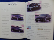 Lade das Bild in den Galerie-Viewer, Opel 100 Jahre Jubiläum RAK2 GT Astra Edition 100 - Prospekt Brochure 02.1999
