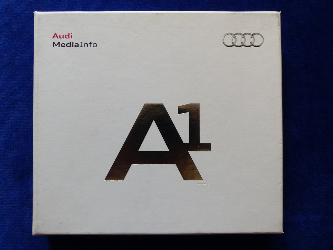 Audi A1 S-line TSFI TDI - Media-Info CD-Rom Pressemappe press-kit 02.2010