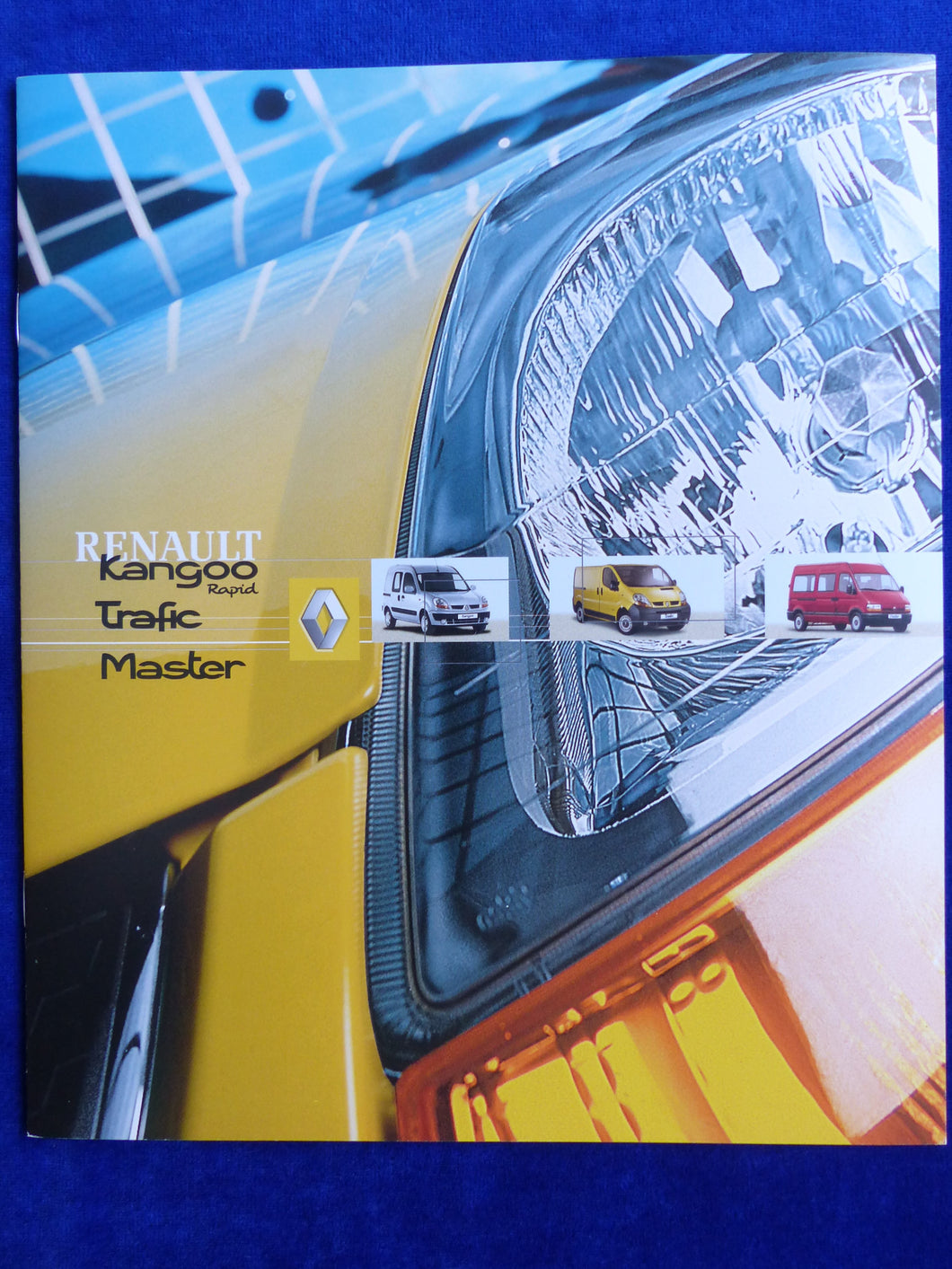 Renault Kangoo Rapid Trafic Master - Prospekt Brochure 04.2003