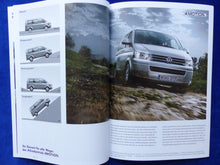 Lade das Bild in den Galerie-Viewer, VW Bus T5 Caravelle MJ 2010 - Prospekt Brochure 10.2009

