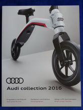 Lade das Bild in den Galerie-Viewer, Audi Sport Collection 2016 - Racing Bike R8 quattro - Prospekt Brochure 05.2016
