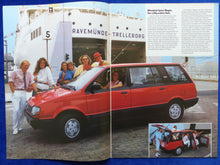 Lade das Bild in den Galerie-Viewer, Mitsubishi Space Wagon MJ 1984 - Prospekt Brochure 12.1983
