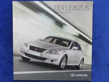 Lade das Bild in den Galerie-Viewer, Lexus IS 220d 250 F - Preisliste MJ 2010 - Prospekt Brochure 06.2009
