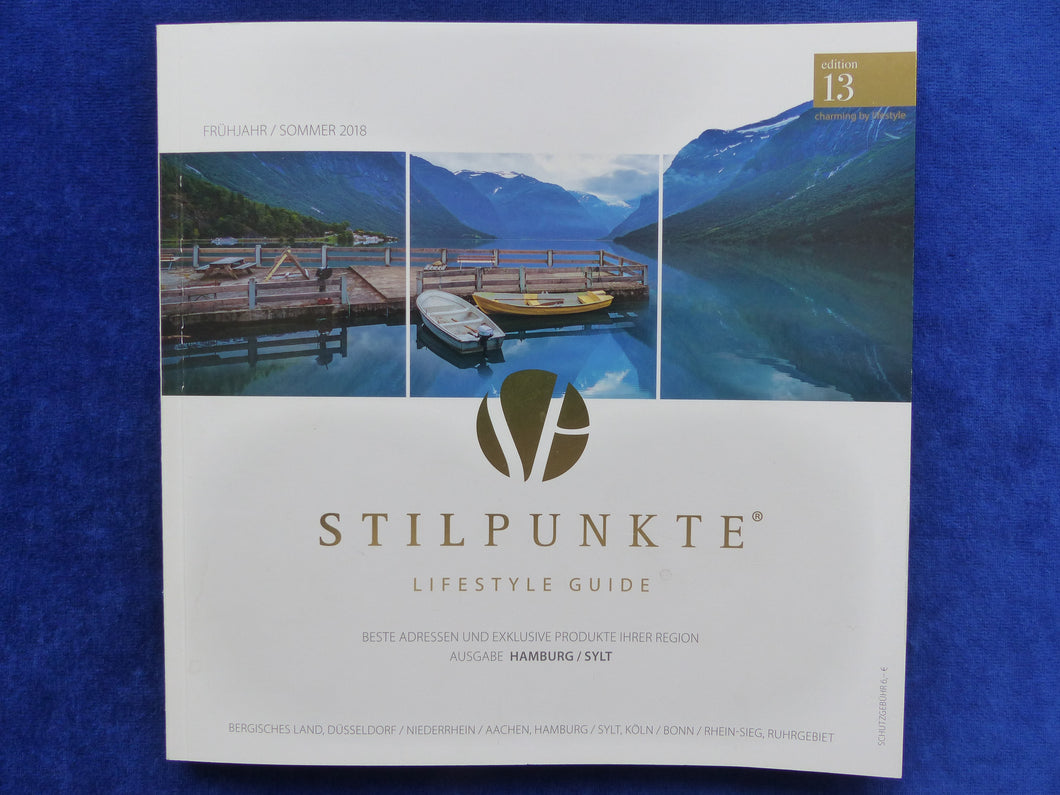 Stilpunkte Edition 13 Lifestyle Guide 2018 Hamburg Sylt - Bentley Continental GT