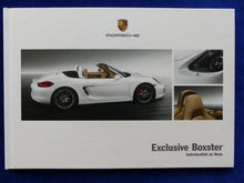 Lade das Bild in den Galerie-Viewer, Porsche Exclusive Boxster S MJ 2012 - Hardcover Prospekt Brochure 12.2011
