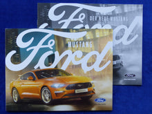 Lade das Bild in den Galerie-Viewer, Ford Mustang V8 GT Coupe Cabrio MJ 2018 - Prospekt Brochure + Preisliste 04.2018
