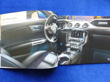 Lade das Bild in den Galerie-Viewer, Ford Mustang V8 GT Coupe Cabrio MJ 2018 - Prospekt Brochure + Preisliste 12.2017
