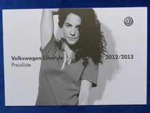 Lade das Bild in den Galerie-Viewer, VW Lifestyle 2012/2013 Golf GTI R Beetle Klassik - Prospekt + Preisliste 10.2012
