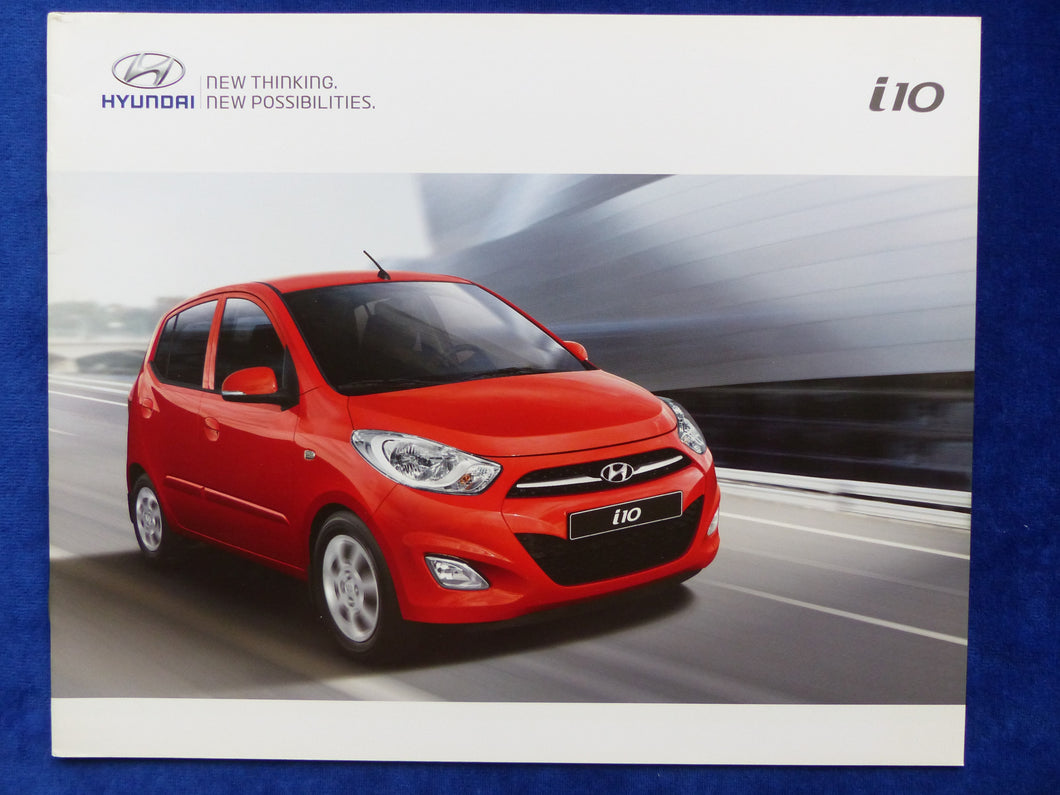 Hyundai i10 - Prospekt Brochure 02.2013