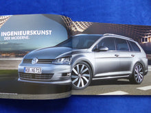 Lade das Bild in den Galerie-Viewer, VW Golf Variant MJ 2014 - Prospekt Brochure 08.2013
