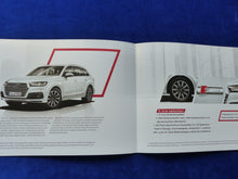 Lade das Bild in den Galerie-Viewer, Audi Q7 TFSI TDI quattro S line selection MJ 2016 - Prospekt Brochure 10.2015

