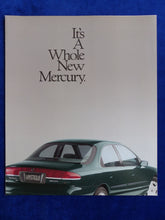 Lade das Bild in den Galerie-Viewer, Mercury 1995 Mystique - US-Prospekt Brochure 01.1994 USA Großformat

