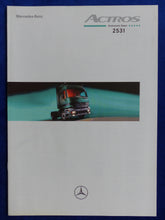 Lade das Bild in den Galerie-Viewer, Mercedes-Benz Actros 2531 - Technische Daten MJ 1998 - Prospekt Brochure 10.1997
