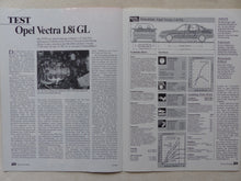 Lade das Bild in den Galerie-Viewer, Opel Vectra 1.8i GL - Test - Sonderdruck Auto Motor Sport Heft 9/1990
