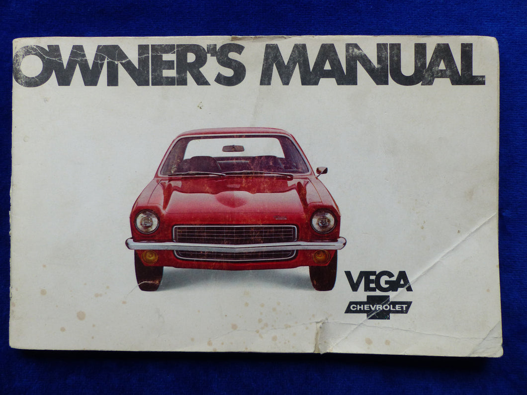 Chevrolet 1971 Vega 2300 - US-Betriebsanleitung Owner's manual 02.1971 USA