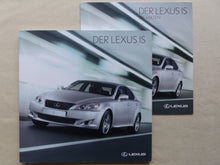 Lade das Bild in den Galerie-Viewer, Lexus IS 250 220d IS F MJ 2009 - Prospekt Brochure + Preisliste 10.2008
