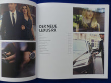 Lade das Bild in den Galerie-Viewer, Lexus RX 200t 450h MJ 2016 - Prospekt Brochure 11.2015
