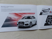 Lade das Bild in den Galerie-Viewer, Audi Q3 S line selection - Prospekt Brochure 04.2016
