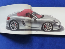 Lade das Bild in den Galerie-Viewer, Porsche Boxster S Typ 981 MJ 2014 - Hardcover Prospekt Brochure 06.2013
