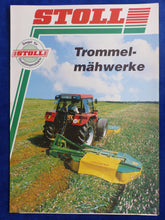 Lade das Bild in den Galerie-Viewer, STOLL Trommel-Mähwerke M 275 TC - Prospekt Brochure 10.1995
