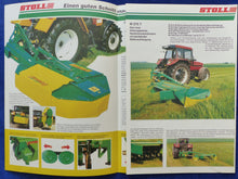 Lade das Bild in den Galerie-Viewer, STOLL Trommel-Mähwerke M 275 TC - Prospekt Brochure 10.1995
