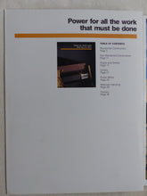 Lade das Bild in den Galerie-Viewer, CASE Construction Equipment - Baumaschinen - US-Prospekt Brochure 1985 USA
