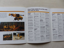 Lade das Bild in den Galerie-Viewer, CASE Construction Equipment - Baumaschinen - US-Prospekt Brochure 1985 USA
