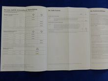 Lade das Bild in den Galerie-Viewer, Audi 80 quattro Typ B3 - Preisliste MJ 1987 - Prospekt Brochure 02.1987
