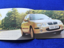 Lade das Bild in den Galerie-Viewer, Rover 25 Twenty Five Celeste Sport - Prospekt Brochure + Ausstattungen 01.2000
