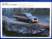 Lade das Bild in den Galerie-Viewer, Isuzu Pickup MJ 1986 - Prospekt Brochure 09.1985
