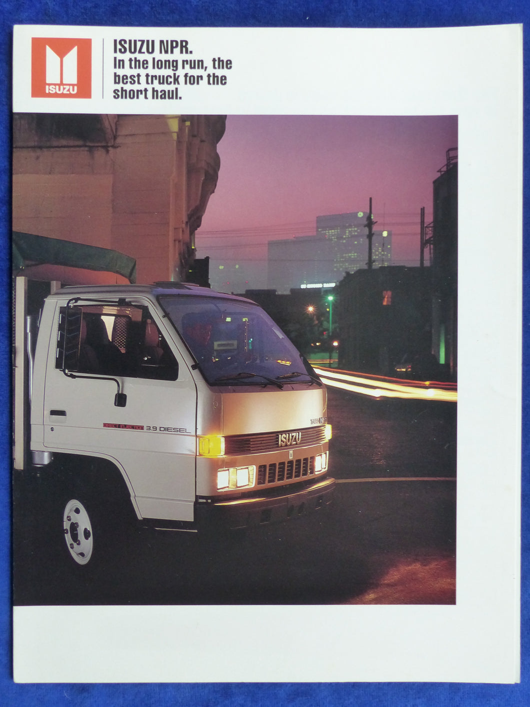 Isuzu NPR Diesel Truck - US-Prospekt Brochure 1985 USA