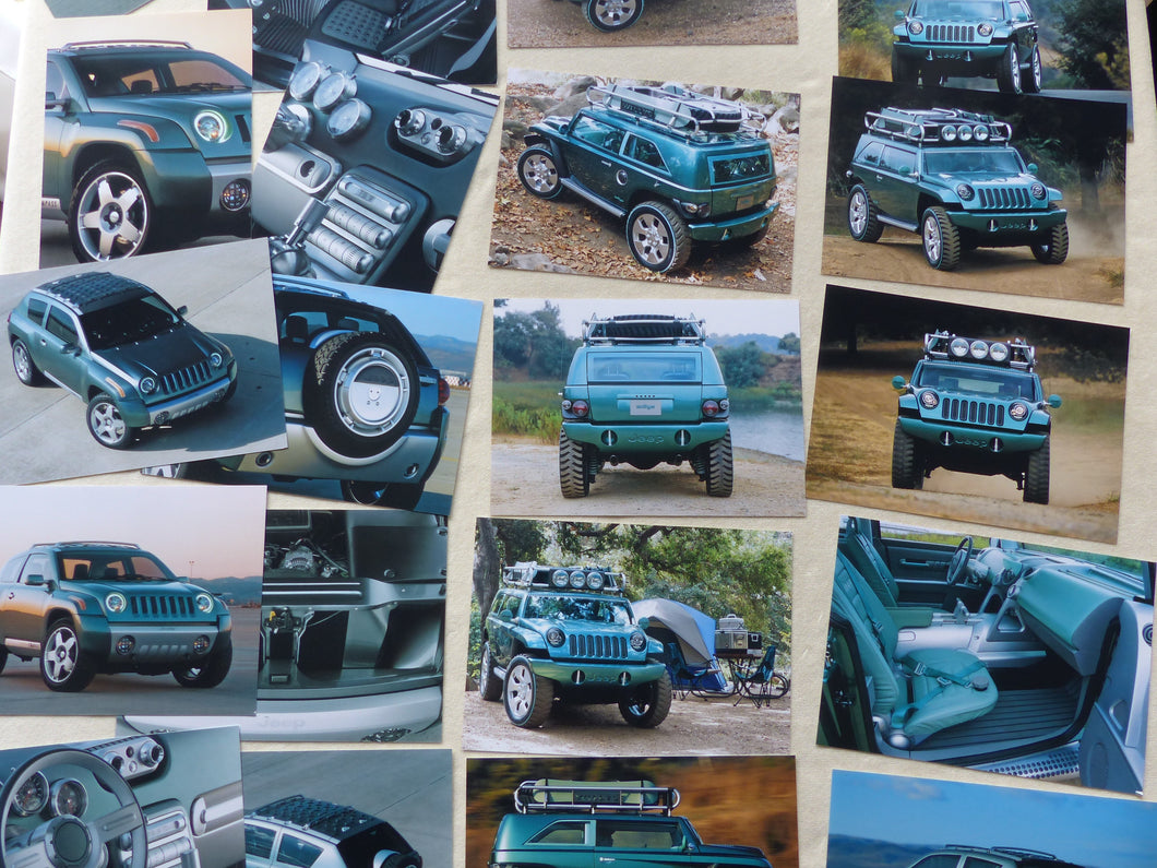 Jeep Willys2 / Compass - Concept Vehicles 2002 - 22x Pressefotos press photos