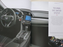 Lade das Bild in den Galerie-Viewer, Honda Civic Limousine Executive MJ 2018 - Prospekt Brochure + Preisliste 01.2018
