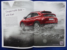 Lade das Bild in den Galerie-Viewer, Mitsubishi Eclipse Cross Intro Edition - Prospekt Brochure + Preisliste 01.2018
