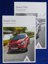 Lade das Bild in den Galerie-Viewer, Mitsubishi Space Star MJ 2019 - Prospekt Brochure + Preisliste 08.2018

