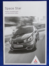 Lade das Bild in den Galerie-Viewer, Mitsubishi Space Star MJ 2019 - Prospekt Brochure + Preisliste 08.2018
