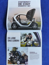 Lade das Bild in den Galerie-Viewer, Renault Twizy &amp; Twizy Cargo MJ 2016 - Prospekt Brochure + Preisliste 01.2016
