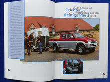 Lade das Bild in den Galerie-Viewer, Mitsubishi L200 GLX Magnum Pick-up MJ 2001 - Prospekt Brochure 09.2000
