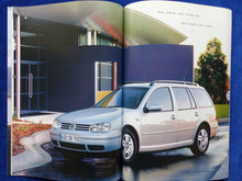 Lade das Bild in den Galerie-Viewer, VW Golf Variant MJ 2003 - Prospekt Brochure + Daten &amp; Ausstattungen 10.2002
