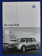 Lade das Bild in den Galerie-Viewer, VW Golf - Technische Daten &amp; Ausstattungen MJ 2004 - Prospekt Brochure 09.2003
