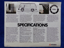 Lade das Bild in den Galerie-Viewer, Mitsubishi Express MJ 1983 - Prospekt Brochure 08.1982 Australien englisch
