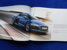 Lade das Bild in den Galerie-Viewer, Audi R8 Coupe Spyder V8 V10 MJ 2013 - Hardcover Prospekt + Preisliste 11.2012
