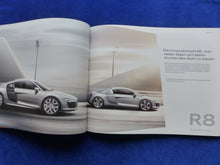 Lade das Bild in den Galerie-Viewer, Audi R8 Coupe Spyder V8 V10 MJ 2013 - Hardcover Prospekt + Preisliste 11.2012
