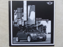 Lade das Bild in den Galerie-Viewer, Mini Cabrio One Cooper S - Preisliste MJ 2006 - Prospekt Brochure 09.2005
