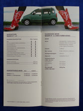 Lade das Bild in den Galerie-Viewer, Suzuki Wagon R - Preisliste MJ 2005 - Prospekt Brochure 03.2005
