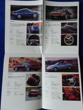 Lade das Bild in den Galerie-Viewer, Porsche Modelle Boxster 911 996 Turbo Carrera - Poster Prospekt 1998 Japan
