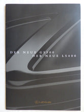 Lade das Bild in den Galerie-Viewer, Lexus GS 300 &amp; LS 400 MJ 1998 - Prospekt Brochure 09.1997
