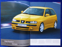 Lade das Bild in den Galerie-Viewer, Seat Ibiza Cupra MJ 2001 - Prospekt Brochure 06.2000
