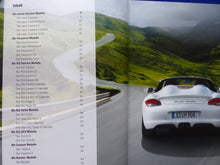 Lade das Bild in den Galerie-Viewer, Porsche Modelle 2010 - 911 GT3 Carrera Cayman Cayenne Boxster - Prospekt 12.2009
