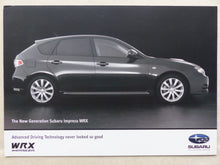 Lade das Bild in den Galerie-Viewer, Subaru 2008 Impreza WRX - Prospekt Brochure 09.2007 Australien englisch
